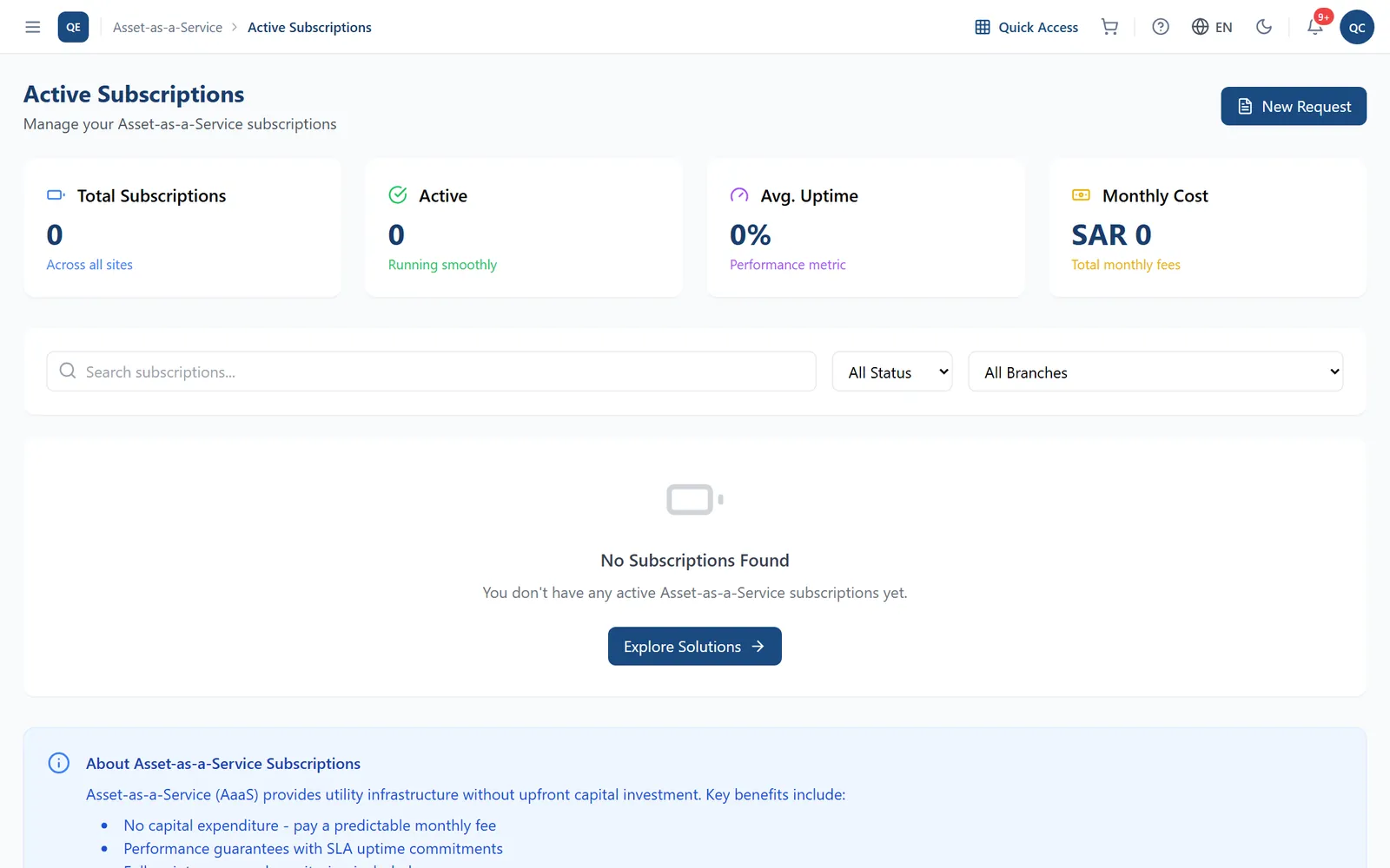 Follow active subscriptions